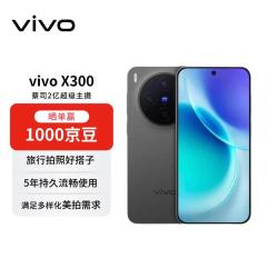 vivo X300 5G手机 12GB+512GB 纯粹黑