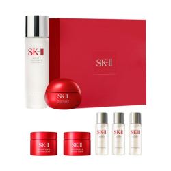 SK-II 神仙水75ml + 大红瓶面霜50g 护肤套装 （赠神仙水90ml+面霜32.5g）