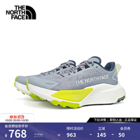 北面 越野跑鞋男Altamesa500 V2抓地透气户外运动休闲鞋8DAJ KT3/凝霜灰/柠檬黄 44.5 /10H
