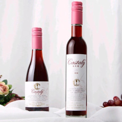 凯仕丽桃红葡萄酒红酒赤霞珠贺兰山女士果酒375ml