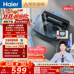 海尔 XQB80-Z10D0 波轮洗衣机 8kg 博卡灰
