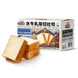 三只松鼠 水牛乳厚切吐司 1000g