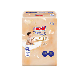 大王 宝宝干爽尿不湿新生儿柔软超薄透气 光之羽mini短裤