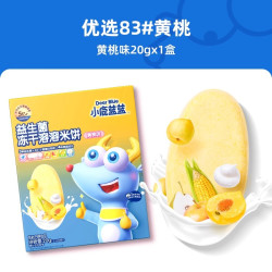 小鹿蓝蓝 益生菌米饼 草莓味 20g