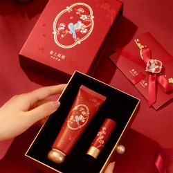和玺 故宫文创锦鲤护手霜润唇膏礼盒保湿补水生日新婚中秋节礼物女