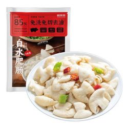 鲜京采 白水肥肠 500g 免洗免切去油开袋即烹