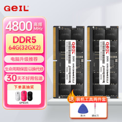 GeIL DDR5 笔记本内存条  32GB*2 64GB