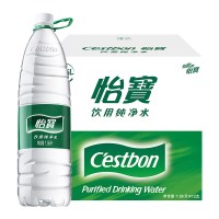 怡宝 饮用水纯净水非矿泉水1550ML*12瓶/箱整箱装