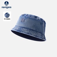 navigare 意大利小帆船复古牛仔渔夫帽男女通用