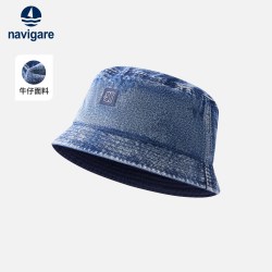 navigare 意大利小帆船复古牛仔渔夫帽男女通用