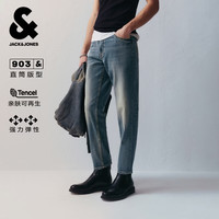 杰克琼斯 男士牛仔裤九分秋季新款226332114