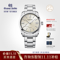 Grand Seiko gs日本原装进口SD机芯抗磁防水大三针钢带男表SBGA437 香槟盘SBGA437G
