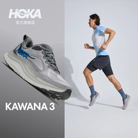 HOKA 男款秋季卡瓦纳 3多场景运动综合训练鞋KAWANA 3防滑 星尘灰/幻影蓝 42