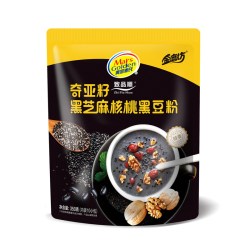 慧恩 奇亚籽黑芝麻核桃黑豆粉芝麻粉营养早餐代餐冲调食品官方旗舰店
