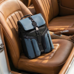 TUMI ALPHABRAVO男士挺括双肩背包 灰蓝色