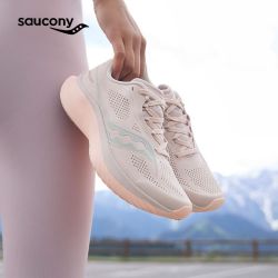 索康尼 KINVARA 菁华15 适合4-6分配3-10KM 女款缓震跑鞋