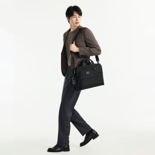 TUMI Organizer 男士公文包 商务通勤男士手提电脑包 026303108-DO 黑色 15英寸