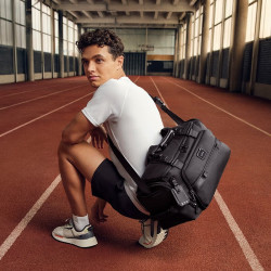 TUMI Alpha Bravo 男士手提包 商务高端时尚旅行包 0232722D 黑色 中号