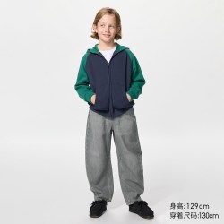 童装男童女童廓形牛仔裤/水洗产品优衣库486631