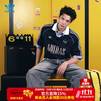 阿迪达斯 三叶草男装女装 26夏季新款运动休闲舒适透气五分短袖T恤POLO衫男