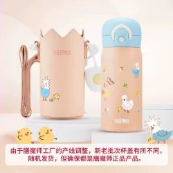 THERMOS 膳魔师 儿童保温杯宝宝吸管杯学生上学直饮杯女生水壶猫和老鼠水杯