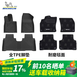 米其林 TPE脚垫【10月20日晚8点抢5名免单+100名半价】适用奥迪E7X
