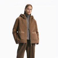 Mackage 女士 SINGA双面羊毛绗缝保暖实用轻羽绒夹克