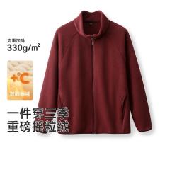 雪中飞 外套女2026百搭休闲短款摇粒绒休闲秋冬都市简约