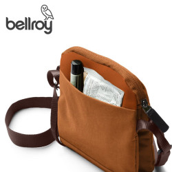 bellroy 澳洲 City Pouch 通勤迷你轻便简约斜挎包男女单肩包 枫叶棕