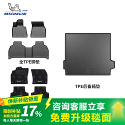 米其林 TPE脚垫 适用宝马X5L