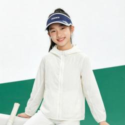 特步 轻盈防风透气舒适男童女童易打理夏季日常百单风衣