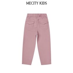 米喜迪 美特斯邦威旗下mecity kids童装春新款男童纯棉水洗宽松牛仔长裤