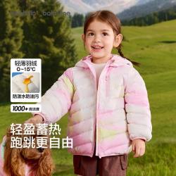 巴拉巴拉 三防排骨服宝宝婴幼儿童羽绒服男童女童冬新款轻薄保暖短款外套