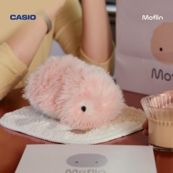 卡西欧 Moflin智能电子宠物 毛茸机器人礼物