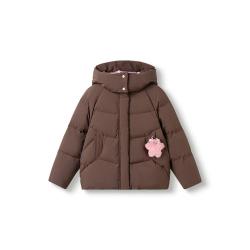 巴拉巴拉 童装女童羽绒服儿童保暖外套冬季中童上衣