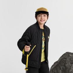 巴拉巴拉 防泼水远红外升温中大童小童儿童外套男童秋冬款棉服棉袄上衣便服