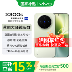 vivo X300s 5G手机 12GB+256GB 胶片绿