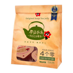 仙之宝 原汤茉莉花茶果冻320g*1袋清新茶香嫩滑爽口