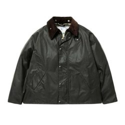 Barbour 日本直邮Barbour TRANSPORT 涂蜡棉短款夹克