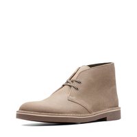 Clarks 男式 Bushacre 2 切克靴 踝部高 Bushacre 2 休闲 非防水 Taupe Suede 尺码11