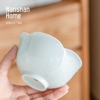 南山先生 花宁陶瓷饭碗 家用高温餐具