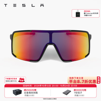 特斯拉 ESLA 特斯拉 户外缤纷墨镜坚固轻盈视野清晰防滑橡胶贴合运动骑行眼镜
