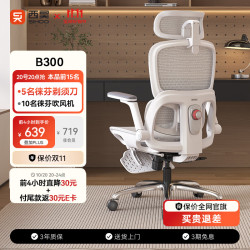 西昊 久坐舒适 人体工学椅