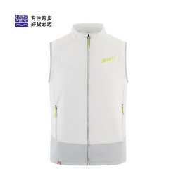 必迈 25秋冬跑步轻暖聚能棉马甲外套男女户外防风立领保暖上衣