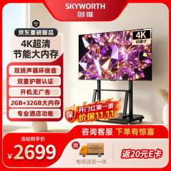 创维电视65BC20F 65英寸4K超高清全面屏 液晶平板电视机