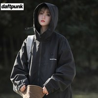 DAFTPUNK 春秋citboy日系工装连帽外套学生宽松防风机能风中性冲锋风衣男女