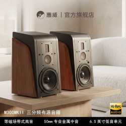 惠威 M300MKII高保真HiFi立体声客厅专业书架音箱