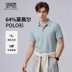 圣得西 夏季舒爽透气多彩POLO衫百搭款