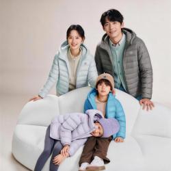 雪中飞 连帽保暖女式羽绒服
