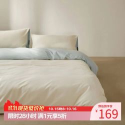 兰芮 60支棉磨毛加厚保暖长绒棉纯棉四件套 200*230cm